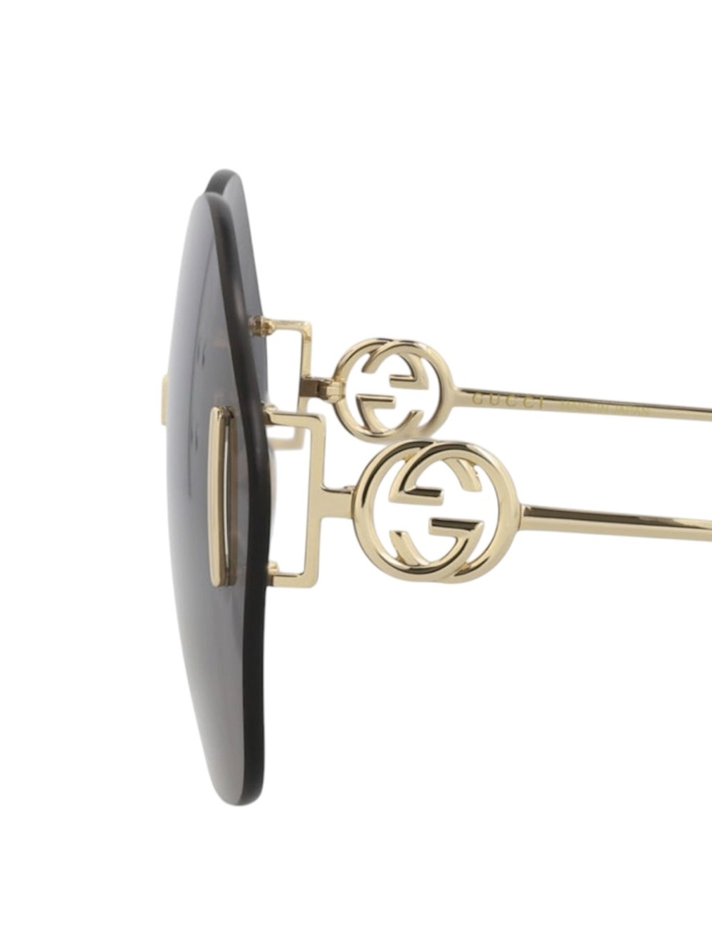 Gucci Round-Frame Metal Sunglasses
(GG1203S-002) - Picture 3 of 6